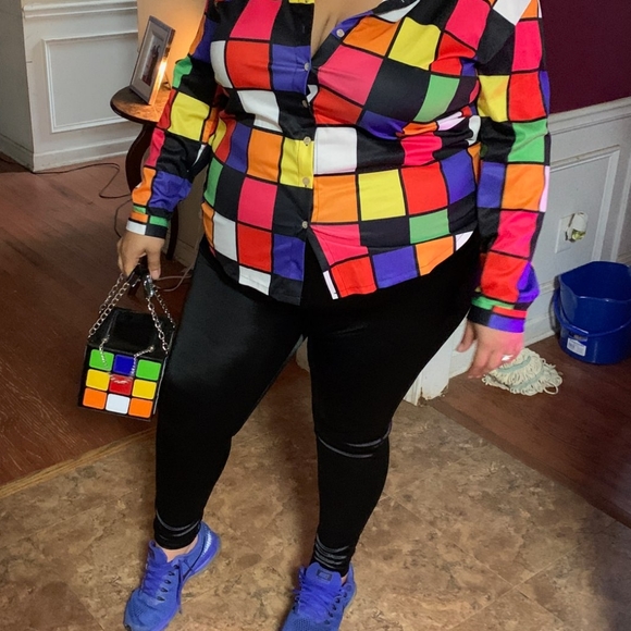 Clutch purse rubic cube large - Picture 3 of 5